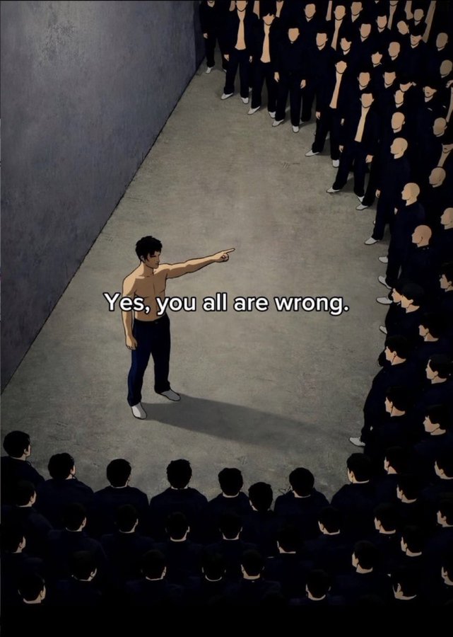 Yes you all are wrong